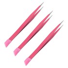 3pcs Multipurpose Tweezers Soldering Tweezers Rhinestone Tweezers