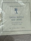 Pottery Barn Kids Sadie Ruffle Full Bed Skirt Lavender 16  Drop New