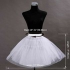 3 Layers Girls Hoops Short Petticoat Flower Crinoline Girl Underskirt Slips