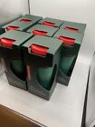 Starbucks 2019 Holiday Reusable Cold Cups 5-pack W straws New Christmas Lot Of 8