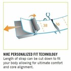 Nike Golf Men s Single Web Belt Grey Adjustable To Fit Up To Size 42  w40   472