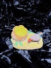 Rare Antique Hand Made Coraline Painted Paper Mache Candy Container Germany