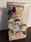 Fisher Price Vintage Briarberry Berrynicole Bear Plush Holiday Winter Ice Skate 