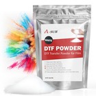 4 4lb A-sub Dtf Powder White And Black Bundle Hot Melt Adhesive Sublimation