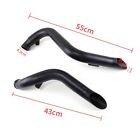 2  Laf Exhaust Pipes W  Torque Cone For Harley Sportster Softail Black Wrapped