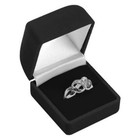 Wholesale Lot Of 144 Black Velvet Ring Jewelry Packaging Display Gift Boxes