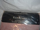 Ralph Lauren Home Avery Pink Full Fitted Sheet 100  Cotton 200 Thread Count New