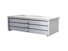 Stellar 41421   3  Drawer Heavy-duty Steel Toolbox- 11 19 h X 36 w X 16 75 d