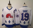 Vintage Joe Sakic  19 Quebec Nordiques Jersey