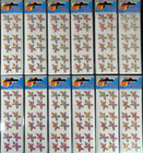 12 Packages Of Pearlized Clown Stickers   great 7  Sticker Designs  Pmp6906