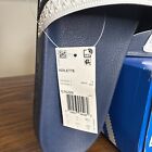Adidas Adilette Slides Sandals Mens White Navy Blue  Flip Flops G16220 Size 13