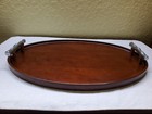 English Antique Atticus Butler s Serving Tray Large Size Elegant Vintage 