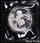 2013 China Berlin World Money Fair Panda 1 Oz  999 Silver Proof Mint Medal Ogp
