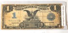 1899 Black Eagle Us Large Silver Certificate  1 Note One Dollar Blue Seal Cn761