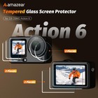 Amazear Lens Screen Protector For Dji Osmo Action 6 Accessories Transparent