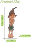 Cute Pixie Elf Figurine     Fairy Garden Statue For Home   Outdoor Decor