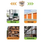 Industrial Strength Mini Hand Stretch Wrap Choose  Size  Gauge  Color   Rolls