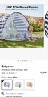 Never Opened Babymoov Provence Anti-uv Sun Tent Upf 50  Infant toddler