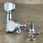 Gotoh Schaller Style Knob Tuners - Chrome - Sg381-07 - 6 In A Line 07223cx