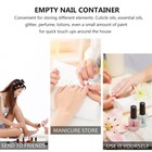 20pcs Empty Containers Refillable Nail Polish Bottle