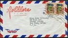 Ecuador Quito 1969 Folklore Artistic Rugs Company Cover And Letter To Nyc Usa