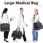 Medical Bag  Large Water-resistant First Aid Bags With Many Pocktets For Nursing