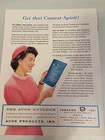 Rare   Vintage Avon  outlook  Magazine C9  1961 - Mint Condition 