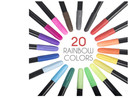 Fine Point Fabric Markers Pens Set Textile Marker Pen Non Toxic Intense Colors