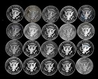 Proof Kennedy Half Dollar Roll  1999-2014   90  Silver  20 Coins   Lot F50