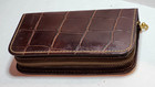 Vintage 1950s Mcm  Lady Traveler Kit  Powder Jars Comb Brush  Leather Case