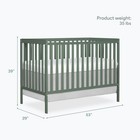Synergy 5-in-1 Convertible Full Size Baby Crib  Greenguard Gold   Bsa Verified