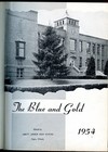 1954 Original Yearbook  Abbott Junior High School - Elgin  Illinois  Nice Cond