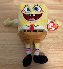 Ty Beanie Babies Spongebob Squarepants Best Day Ever Plush Beanbag 2009 Nwt