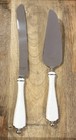 Lenox Opal Innocence Wedding Cake Knife   Server Set Retired Htf Mint