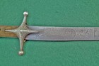 Antique Turkish Ottoman Silver Mounted Karabela Sword 16th Century Mamluk Blade