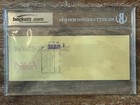 Chiefs Hof Coach Hank Stram Autographed Check - Beckett Graded Authentic