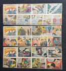 1979 World s Greatest Superheroes 13x4 5  Sunday Comic Strip Fn fn  Lot Of 12