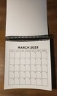 2026 Premade - Unaltered 8x8 Blank Scrapbook Calendar
