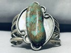 Museum Quality Vintage Navajo Royston Turquoise Sterling Silver Bracelet