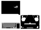 Carbon Vinyl Laptop Sticker Skin Decal Cover For Asus Rog Zepgyrus Duo 16 Gx650