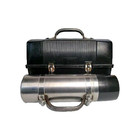  custom  Thermos Black Lunch Box Pail Plastic Dome Top Work Job W  Thermos