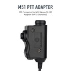 Earmor M51 Military Standard Ptt For Kenwood  Baofeng  Woxoun Tactical Headset