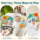 Baby Stroller Car Crib Mobile Activity Arch Toy Travel Colorful Musical Toy