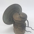 Universal Lamp Co Vintage Auto Lite Brass Coal Miner Carbide Head Light 