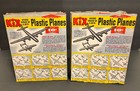 Vtg 1940s Kix Breakfast Cereal Box Airplane Wwii Plane Premium Lot Of 2