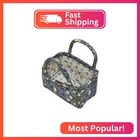 Kajoeiae Small Quilted Storage Baskets  Fabric Organizer Basket With Handles For