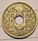 1926 France 5 Centimes - High Quality Coin  - Free Ship - France