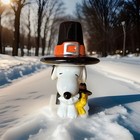 Cracker Barrel Exclusive Peanuts Pilgrim Snoopy Salt   Pepper Shakers Set