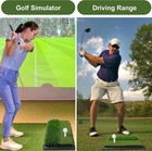 Premium Rubber Golf Tees For Mats Golf Tee Holder For Driving Range Simulator Hi
