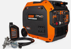 Wen 6800w Quiet Portable Dual Fuel Inverter Generator  Electric Start co Sensor